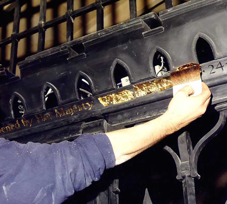 HM Tower of London. Preparing for Royal opening